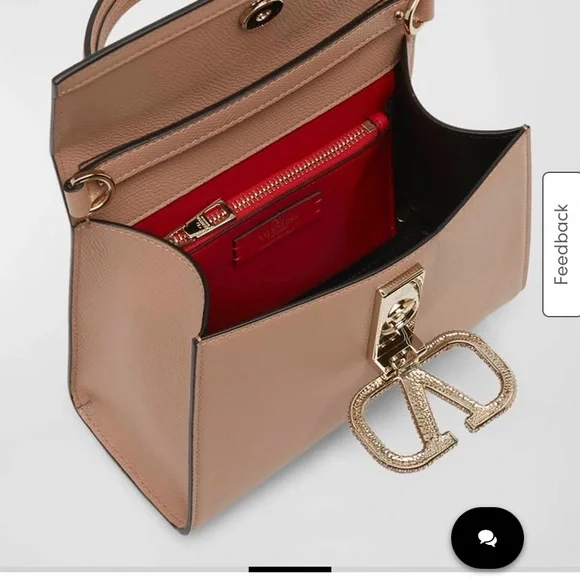 Elegant Black Satchel with Silver Logo - Picture 13 of 14